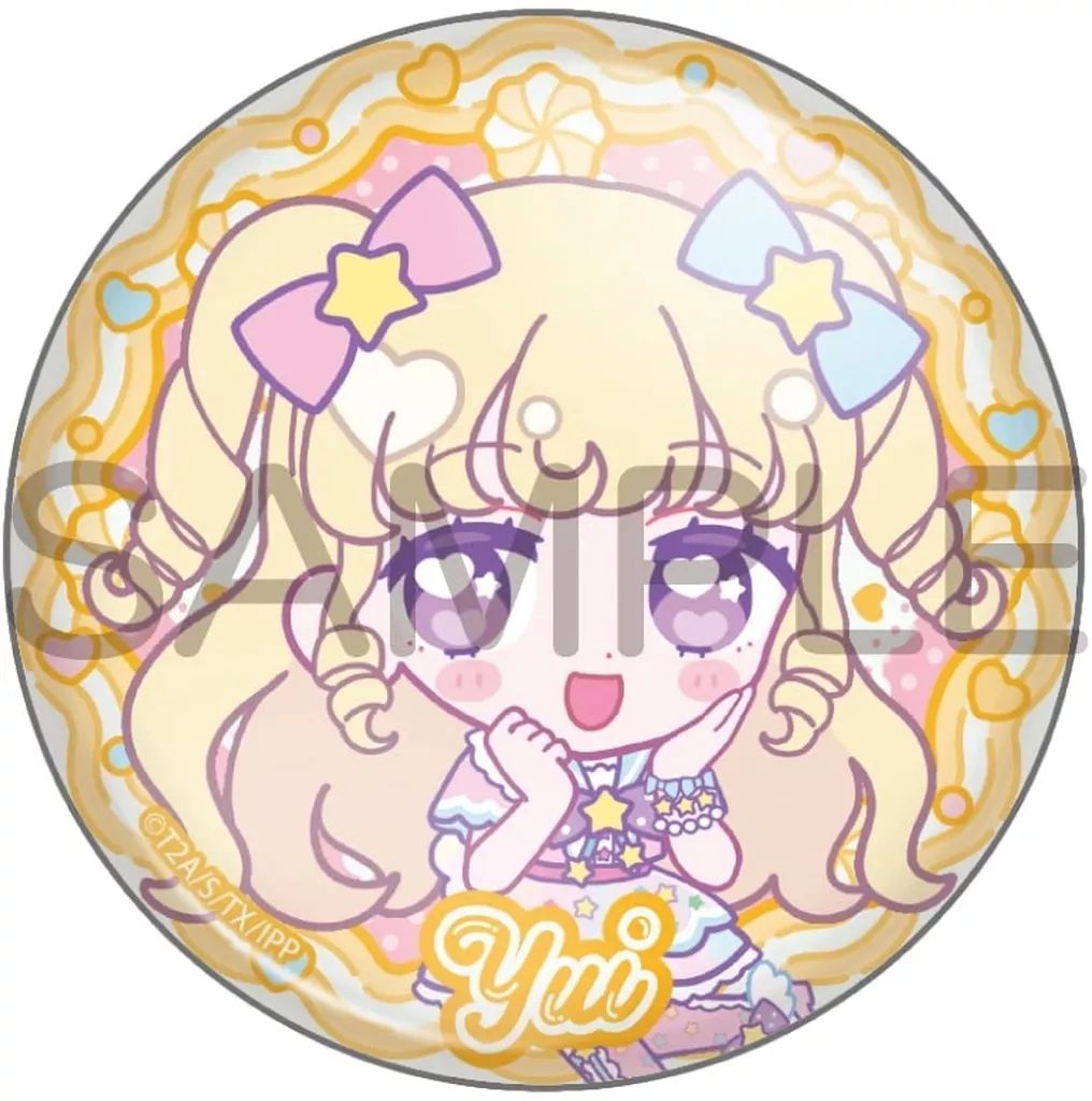 プリパラ 夢川ゆい 缶バッジ 中古】バッジ・ビンズ 夢川ゆい 「プリパラ きゃらっぴん
