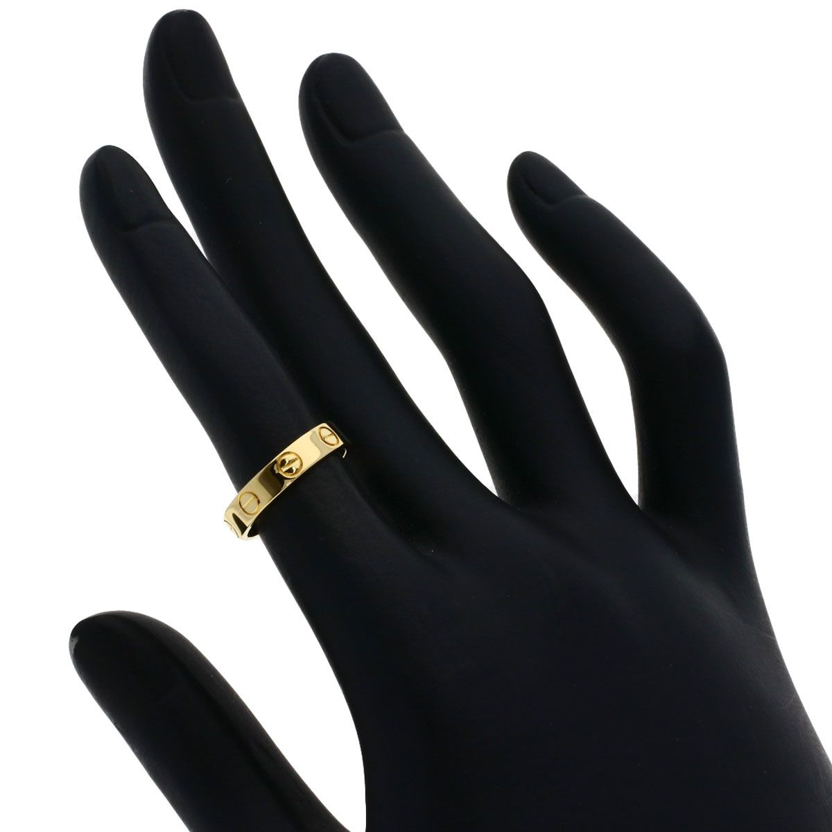 CARTIER カルティエ ミニ ラブリング #47 リング・指輪 K18YG