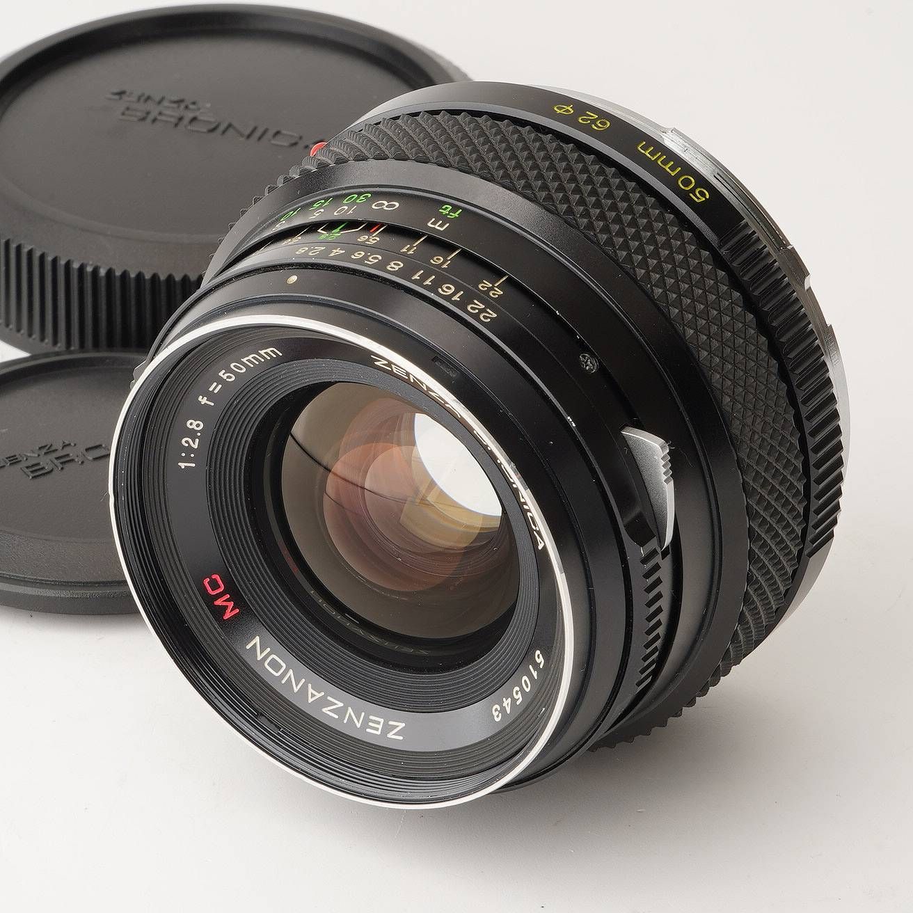 ジャンク ゼンザ ブロニカ Zanza Bronica Zenzanon MC 50mm F2.8 ETR 