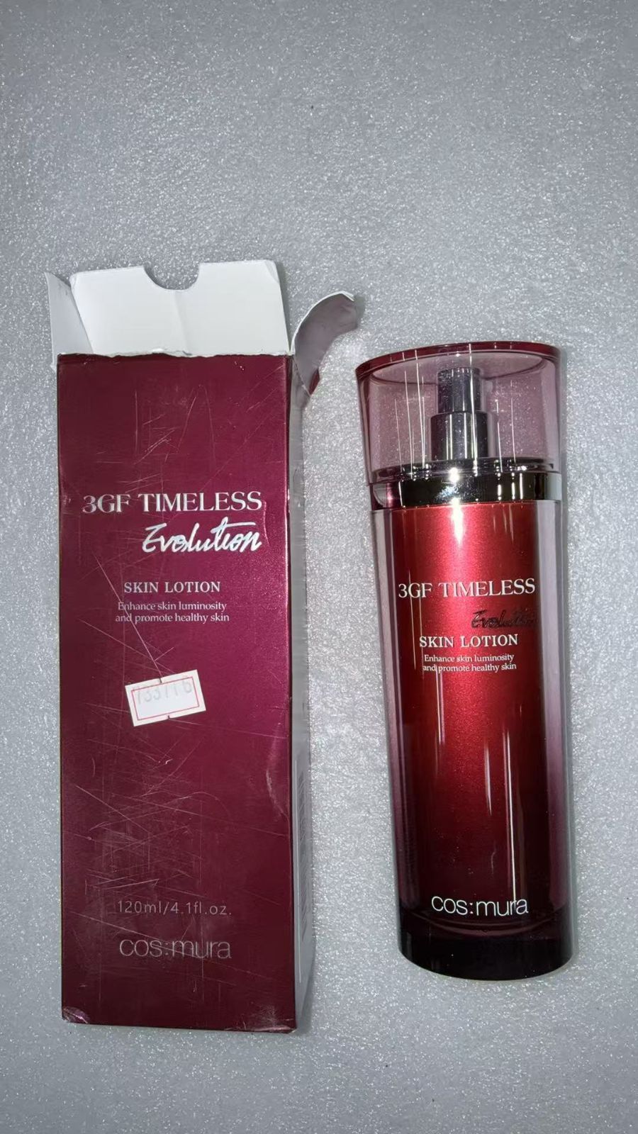 新品 3GF TIMELESS SKIN LOTION & ESSENCEセット 3GF TIMELESS EVOLUTION SKIN LOTION 化粧水+乳液] 120ml//733716-新品