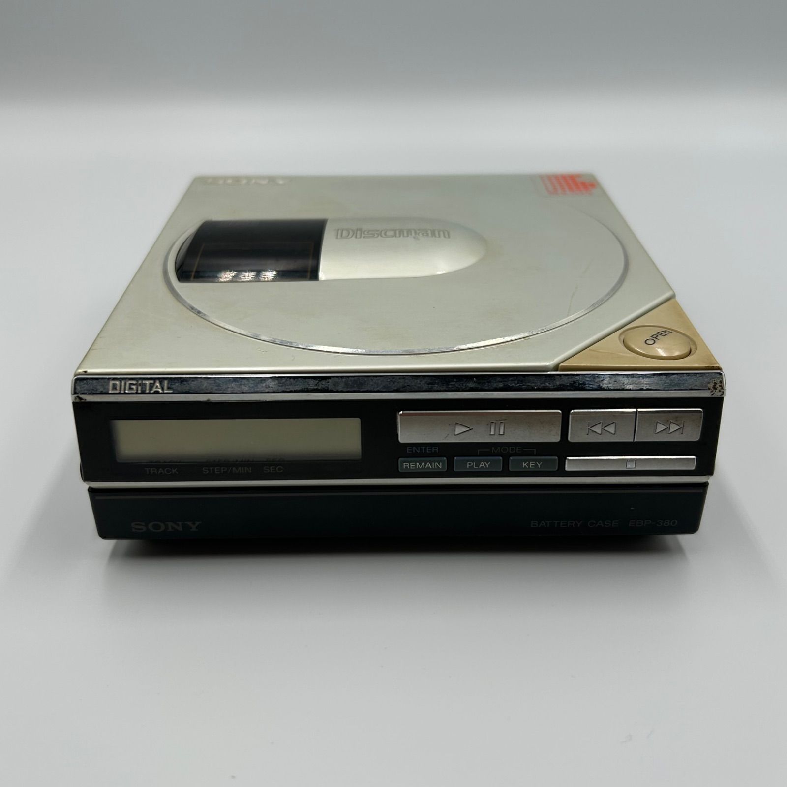 man disk Discman Sony SONY junk EBP-380 MkⅡ D-50 Discman man disk Discman Sony SONY junk EBP-380 MkⅡ D-50 Discman