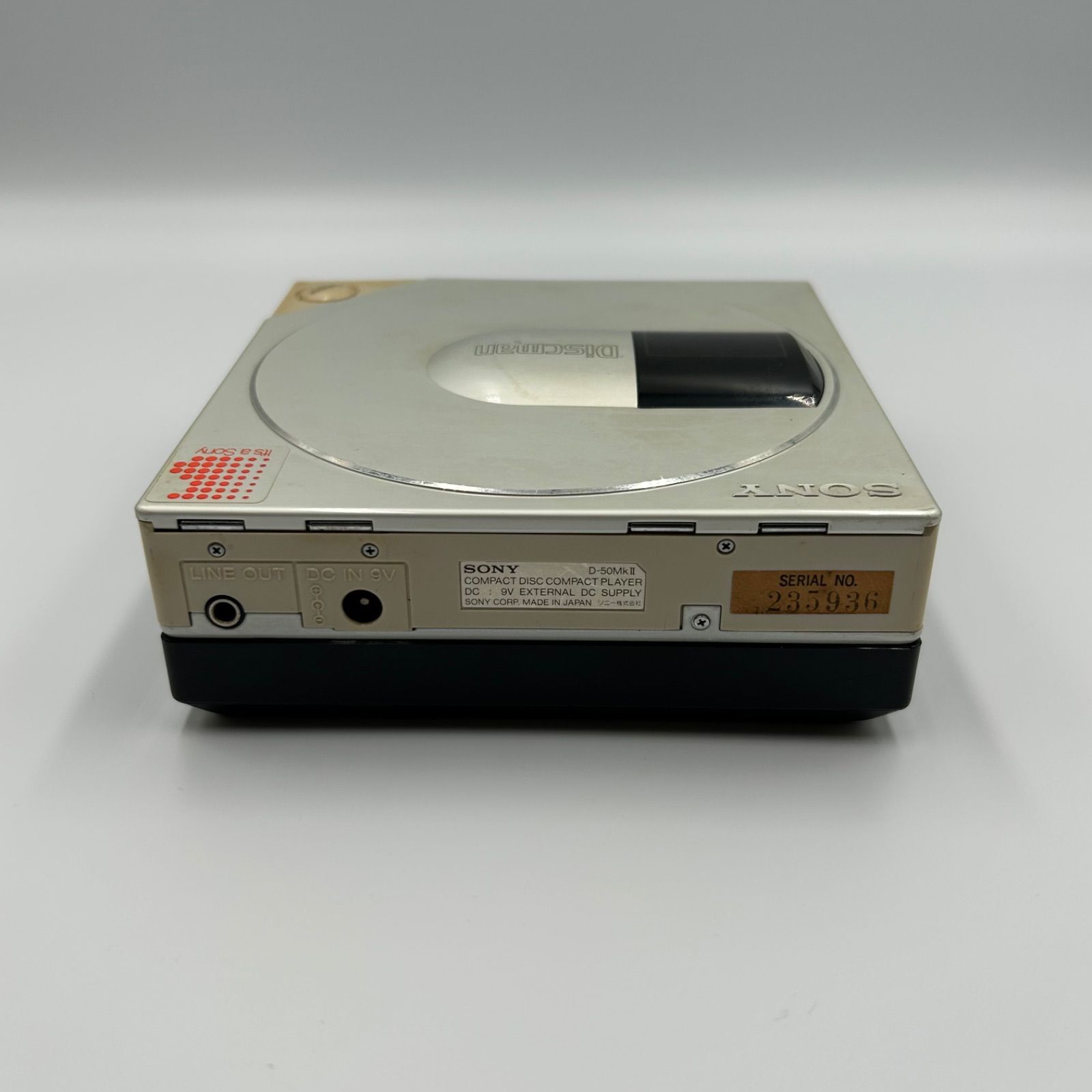 ジャンク品】SONY Discman D-50MkⅡ EBP-380 CDプレーヤー - メルカリ