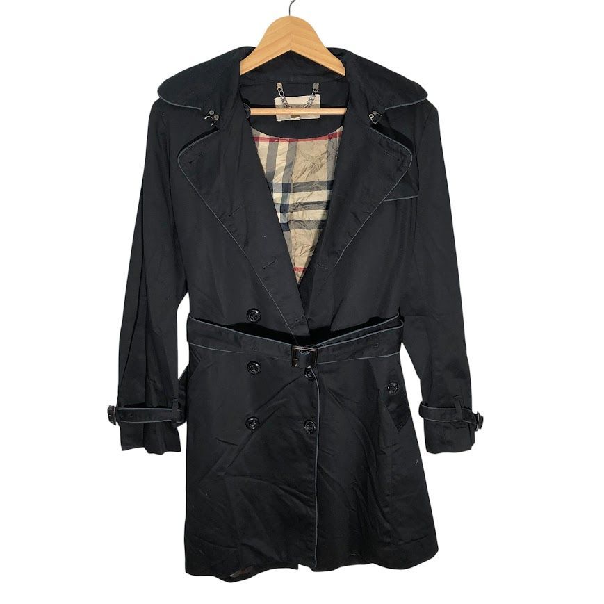 BURBERRY BRIT TRENCH COAT WITH QUILTING LINER MADE IN CHINA