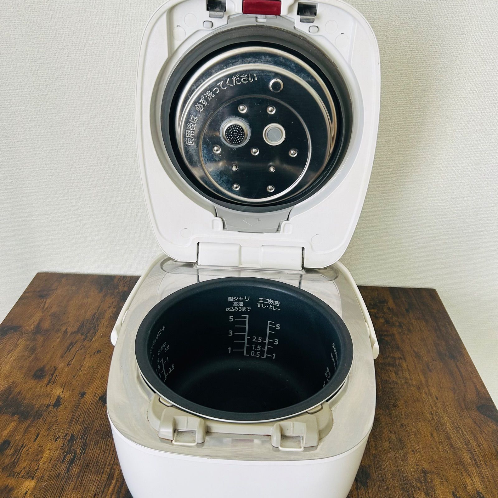 Panasonic 可変圧力IH炊飯器 おどり炊き SR-PB107 5.5合 ホワイト