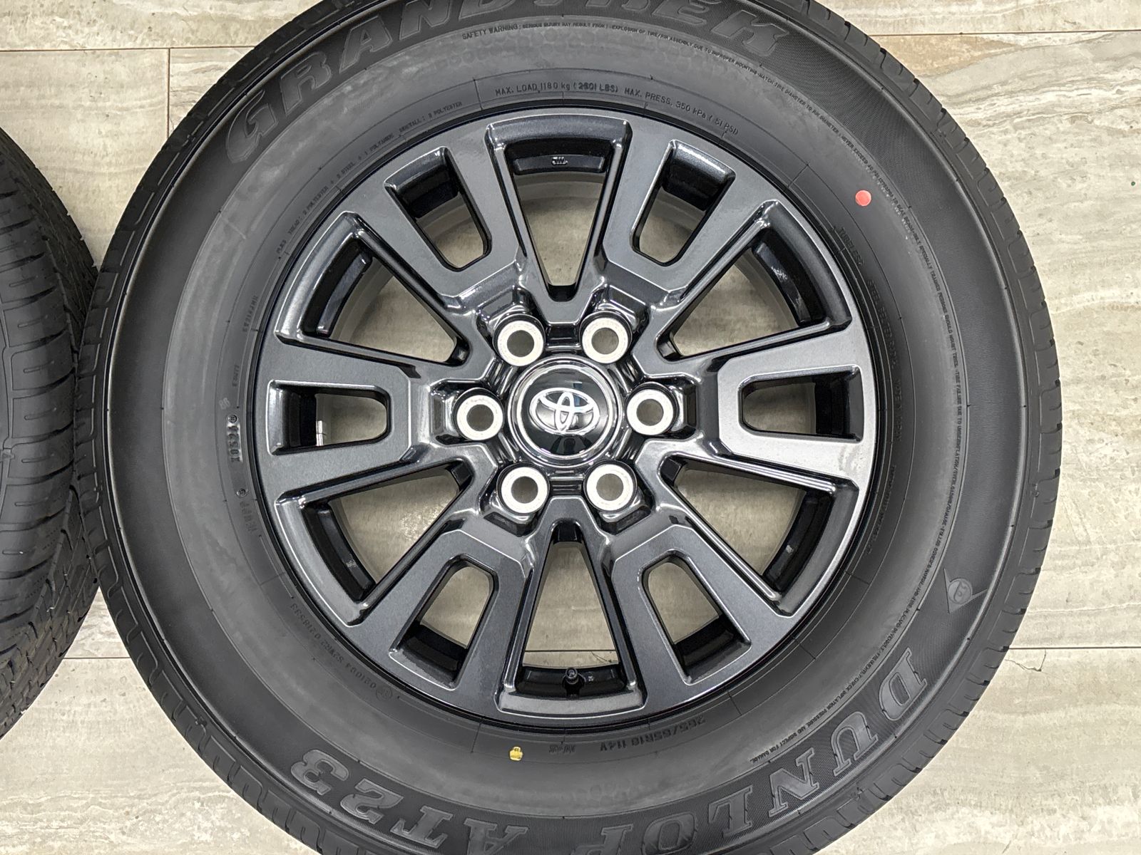 2026年製 新車外し品】トヨタ 250 ランドクルーザー 純正 18in 7J +60 