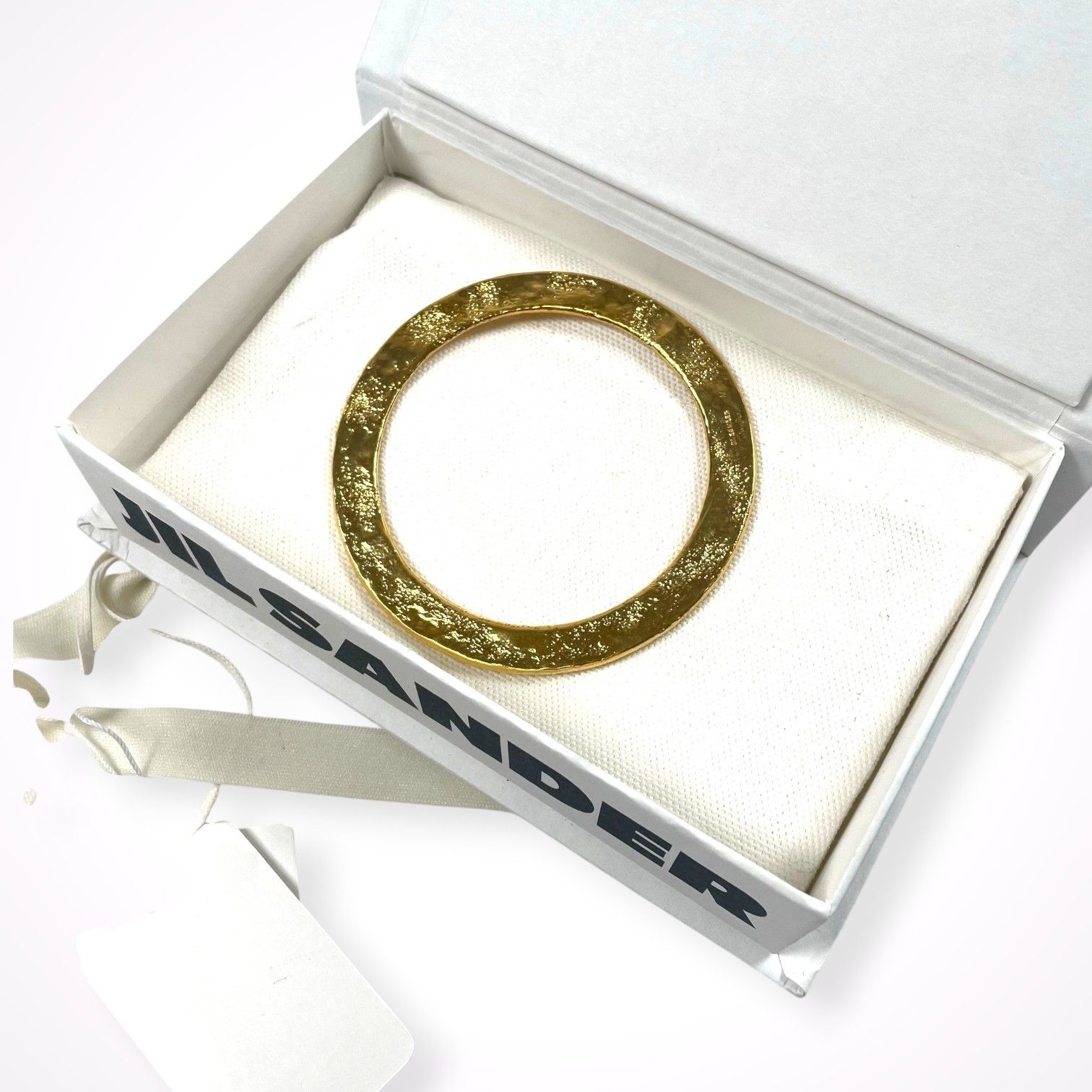 JIL SANDER ゴールドチェーンバングル JIL SANDER ジルサンダー ブレスレット バングル ゴールド | ヤマダ