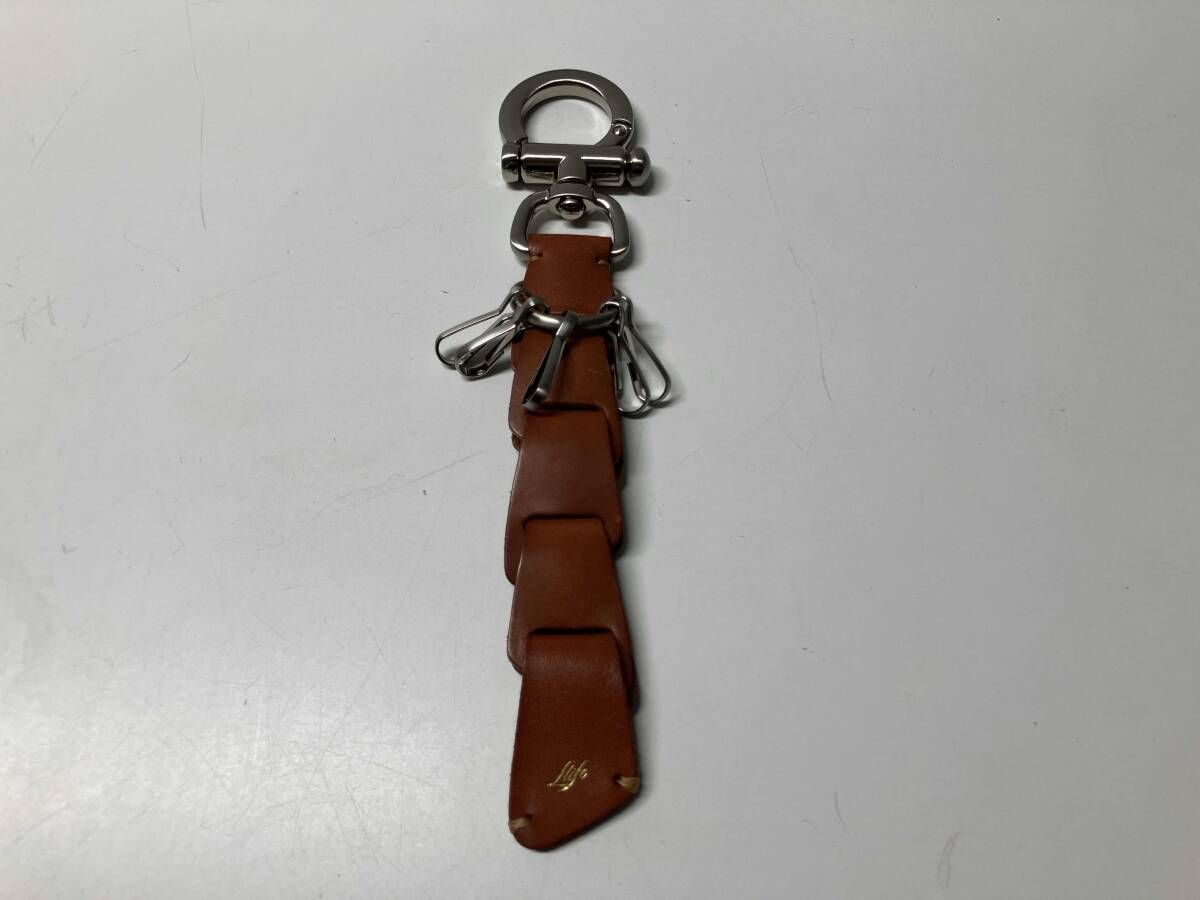 リドム lidnm Llife LEATHER KEY CHAIN SIENNA 【公式通販】