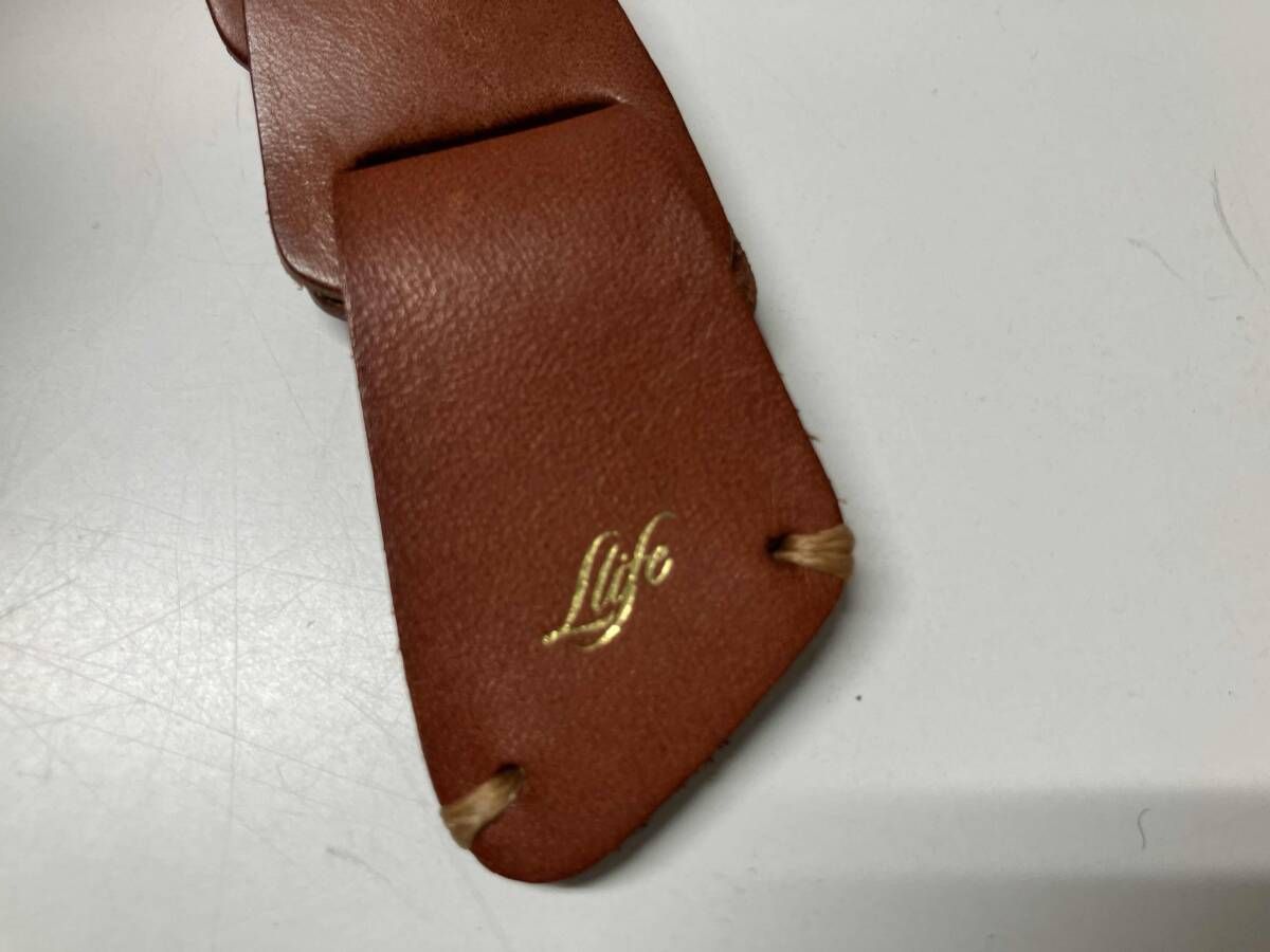 LIDNM リドム キーケース Llife LEATHER KEY CHAIN SIENNA ブラウン 茶