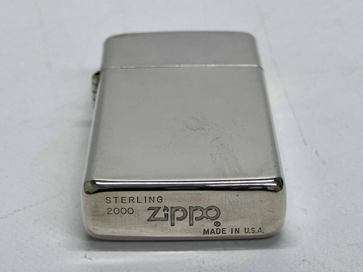 Zippo STERLING SILVER スリムタイプ スターリングシルバー ジッポ 