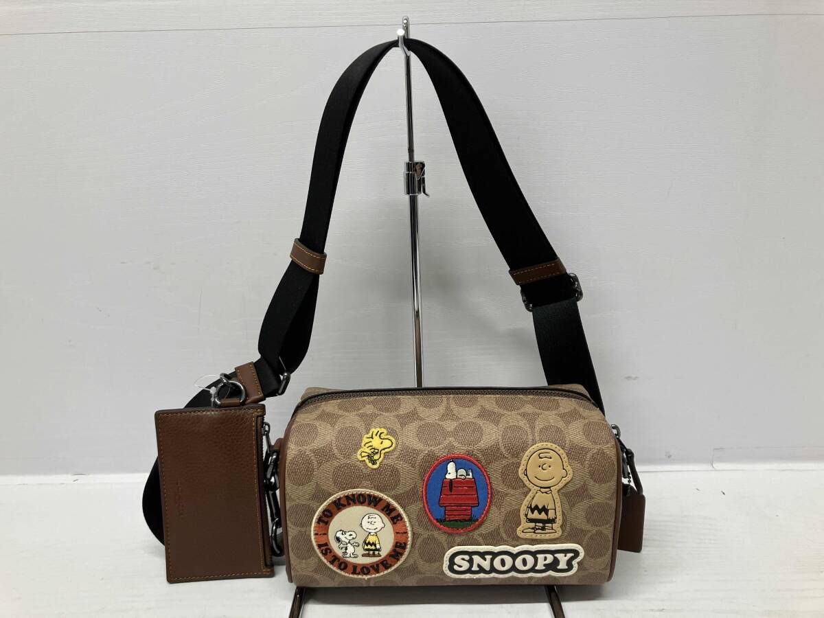 COACH X PEANUTS コーチ ピーナッツ アクセル クロスボディバッグ 
