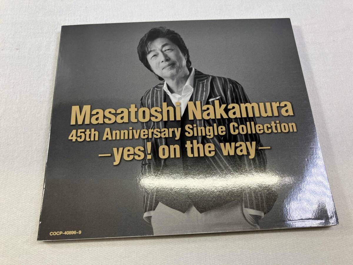 中村雅俊 CD Masatoshi Nakamura 45th Anniversary Single Collection
