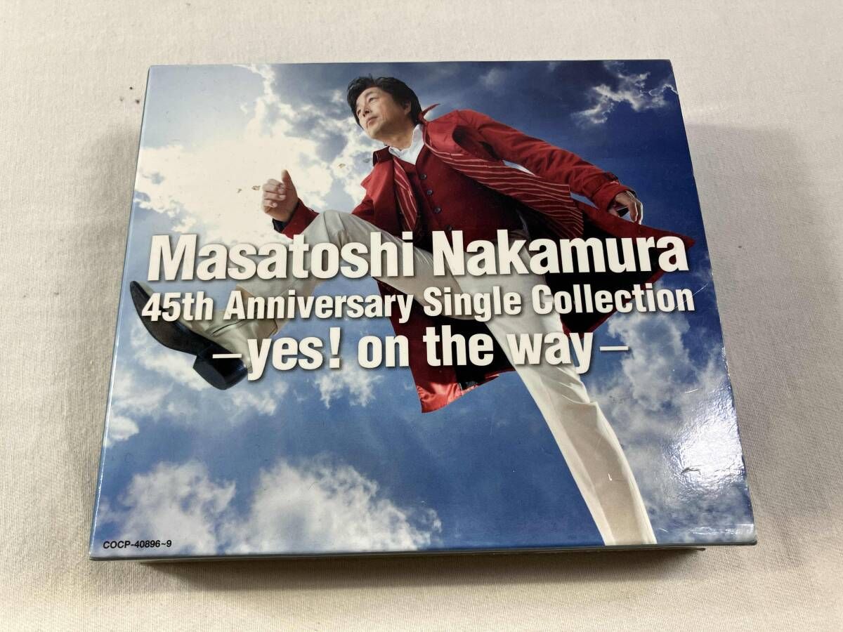 中村雅俊 CD Masatoshi Nakamura 45th Anniversary Single Collection