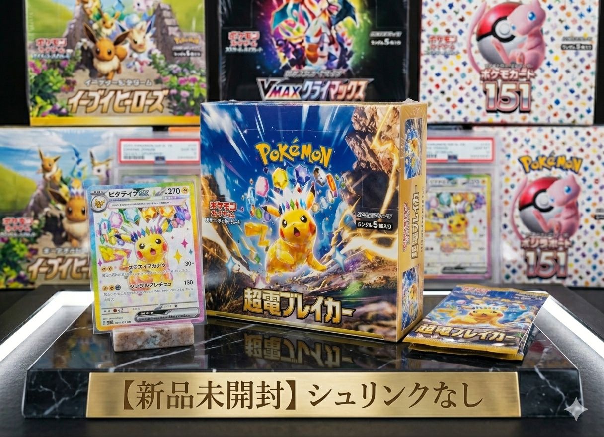 ✓【シュリンクなし】超電ブレイカー 1BOX ポケモンカード ポケカ