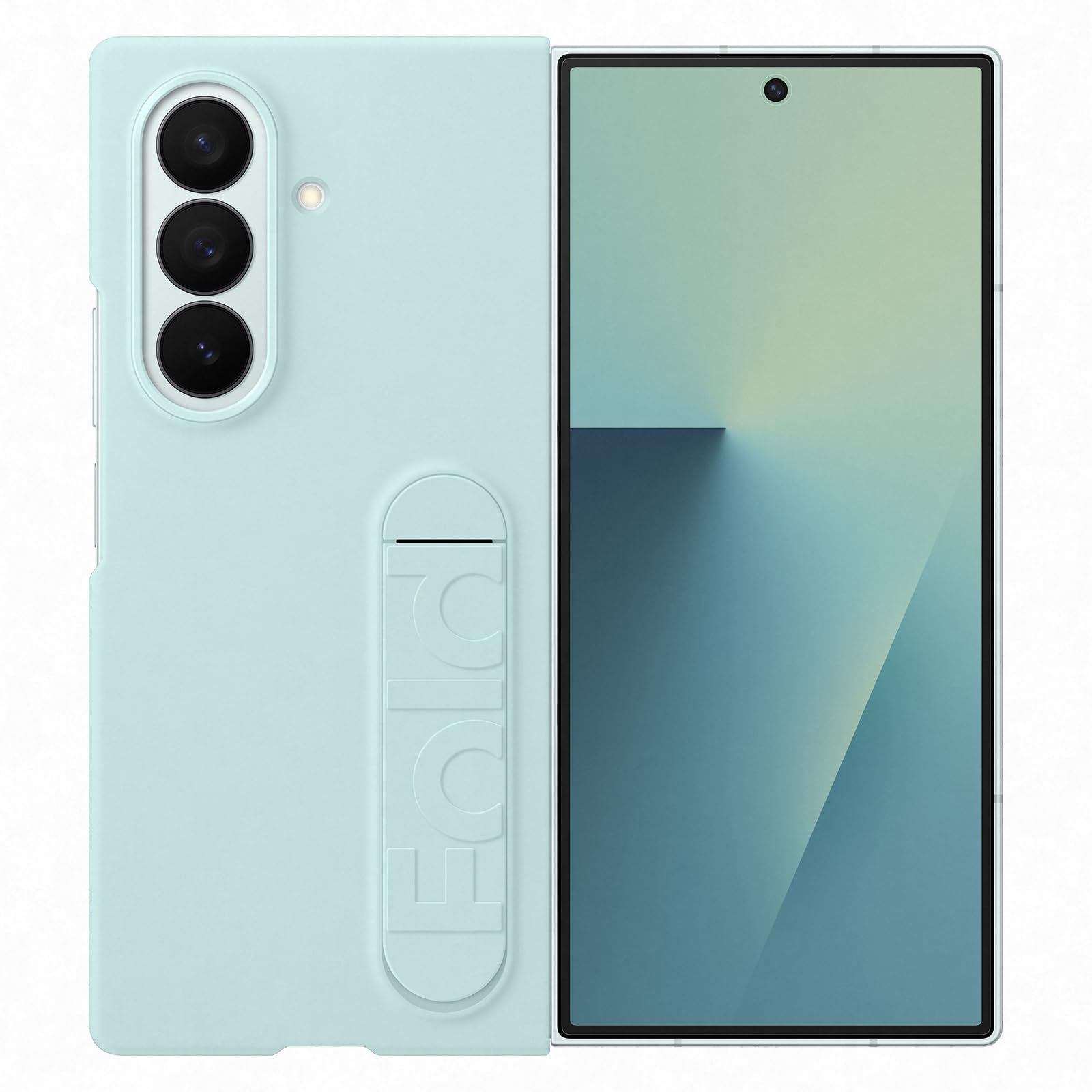 Samsung Galaxy Z Fold7 Silicone Case|ミント|スマホケース|Samsung純正 国内正規品|EF-MF966CMEGJP