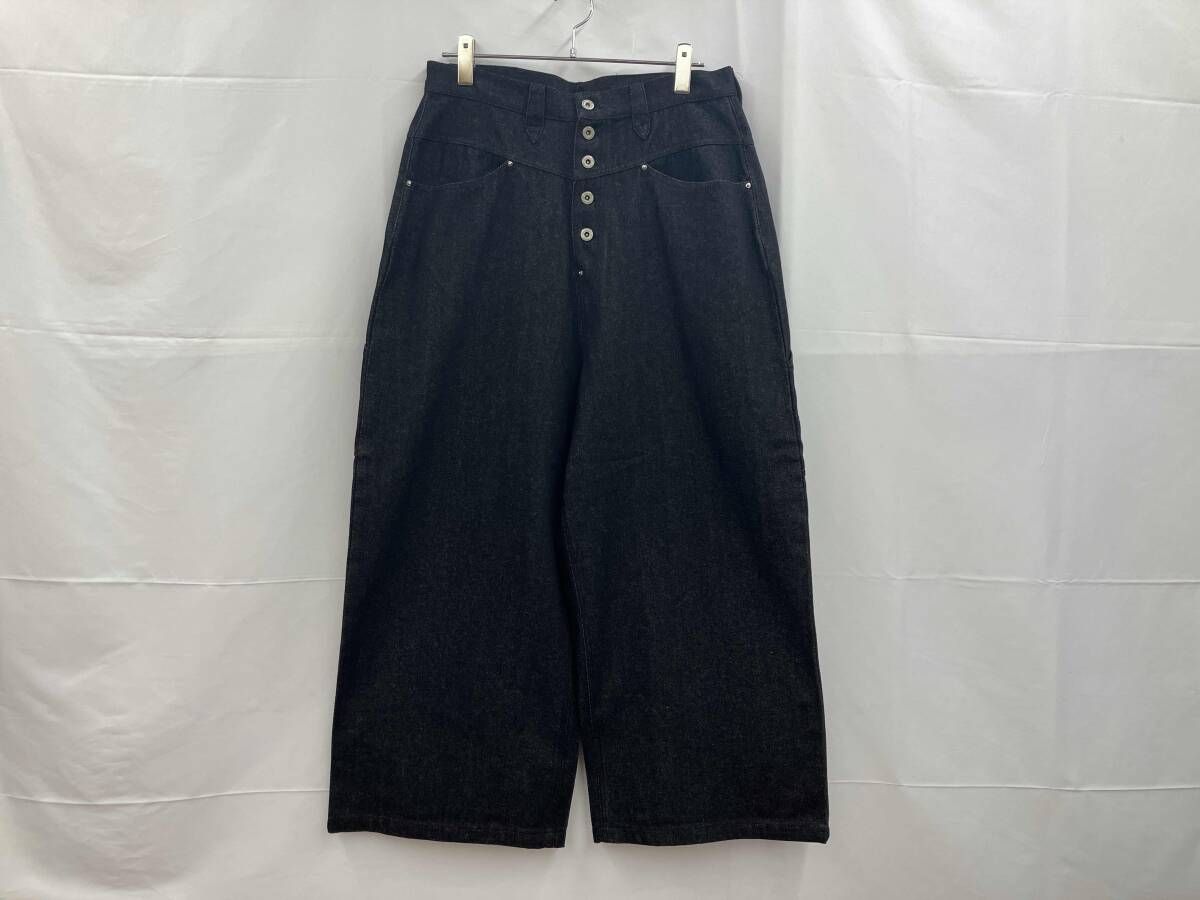B.BALLSY ボールジーブラザーズ Wide baggy painter denim pants 