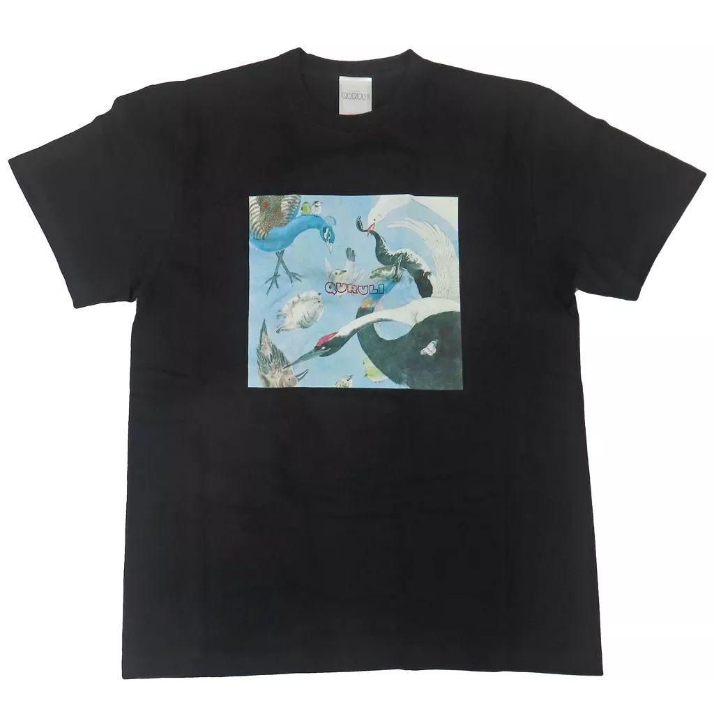中古】Tシャツ [単品] くるり Tシャツ ブラック Lサイズ 「CD 儚くも