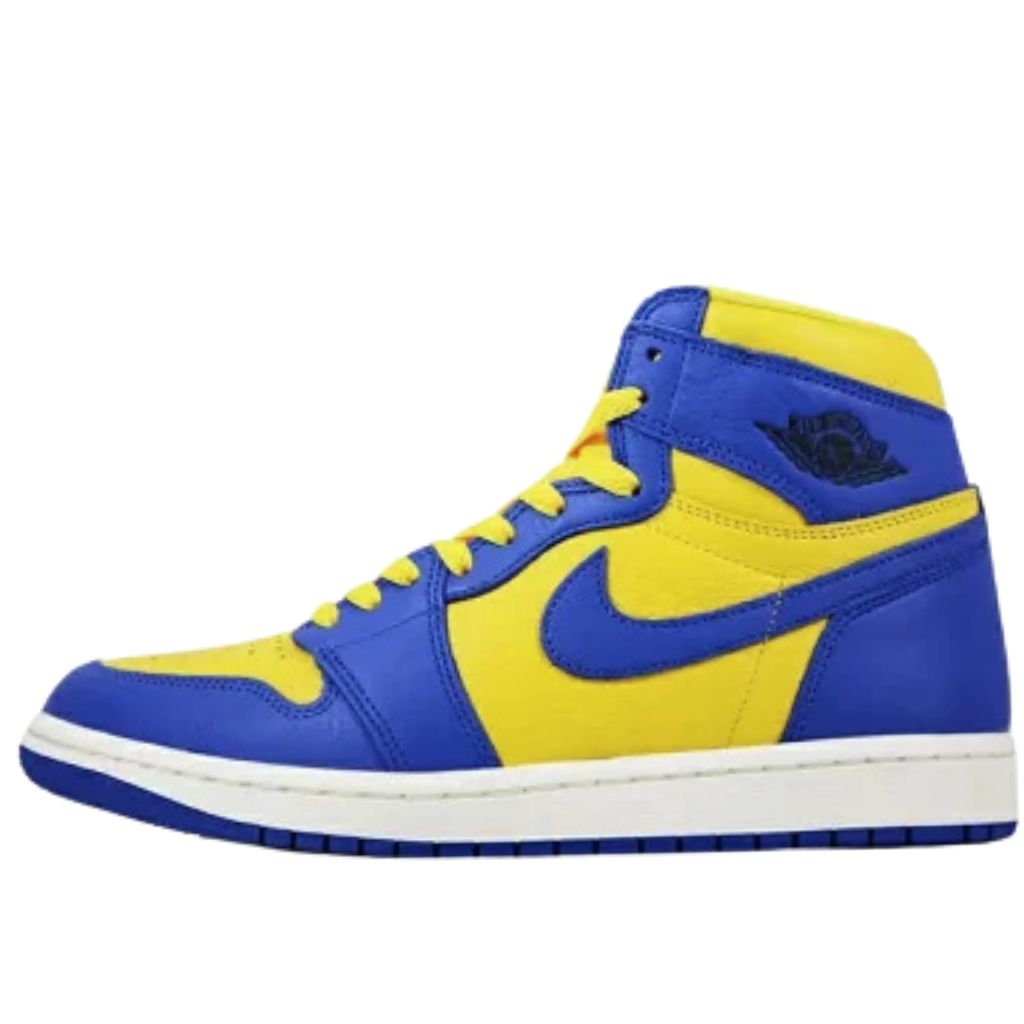 ナイキ　エアジョーダン1 Nike Air Jordan 1 High Game  and Varsity Maize 今日まで NIKE AIR JORDAN 1 HIGH OG GAME ROYAL AND VARSITY MAIZE エア