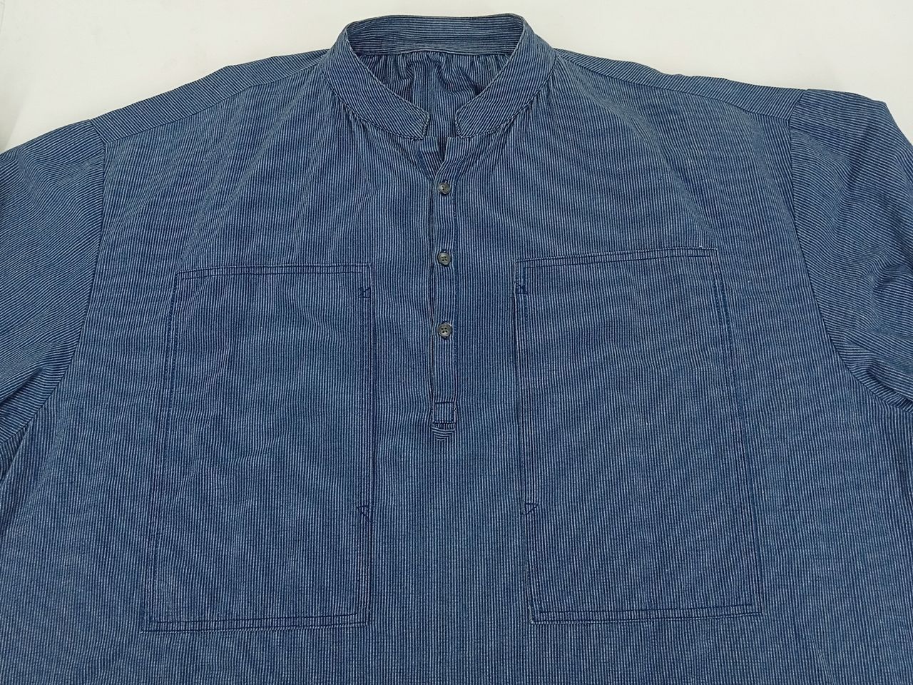 Porter Classic ポータークラシック スタンドカラー ロングスモック