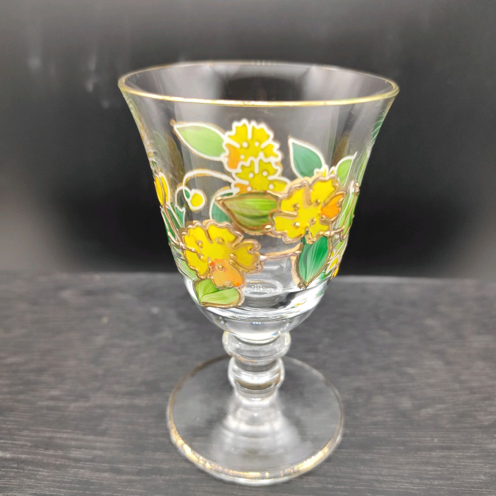 工芸ガラス - ワールド オンラインストア 大正期 R-062127 レトロ お花 