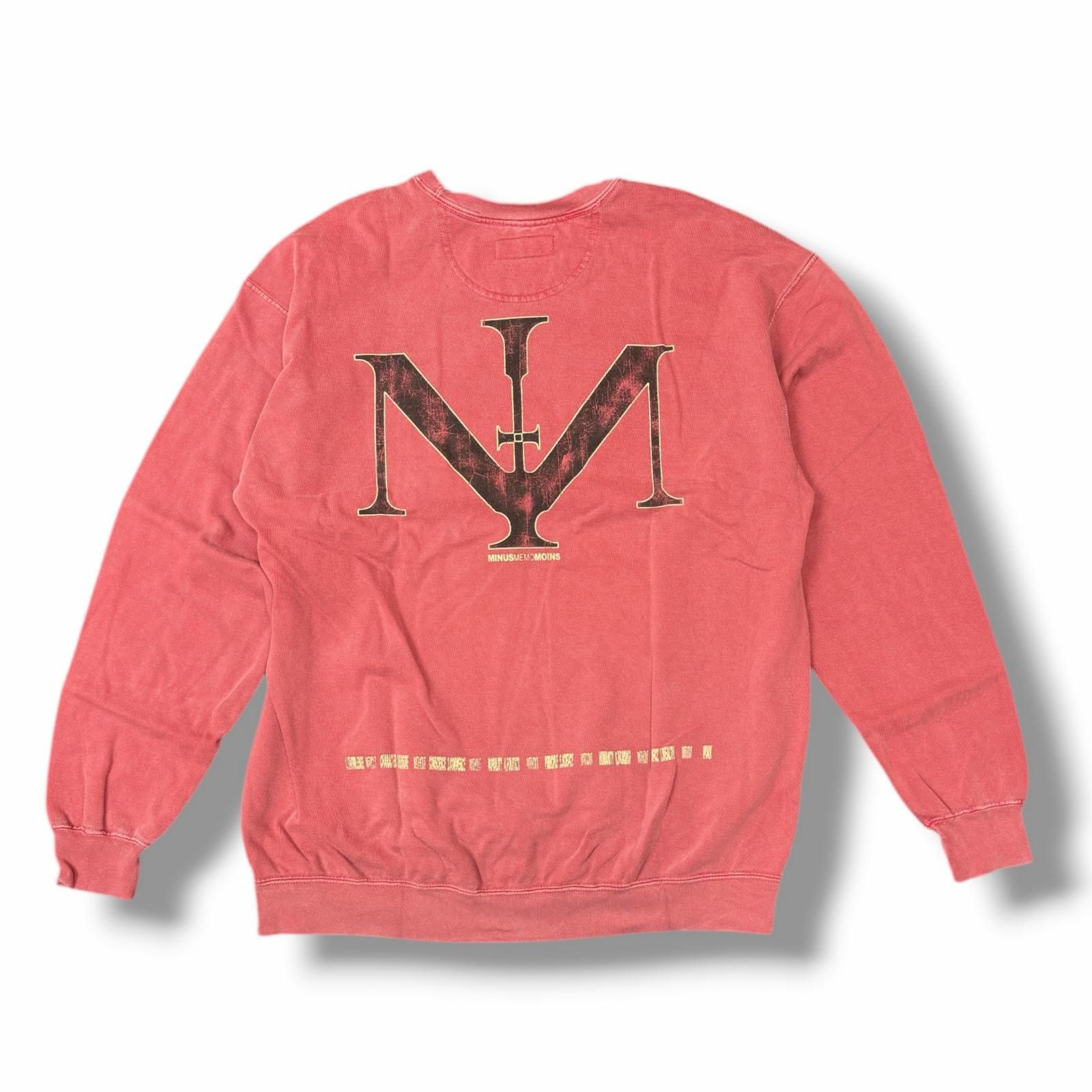 参考上代19800円 未使用 MINUS BOOTLEG CREW SWEAT(7SINS) ブート