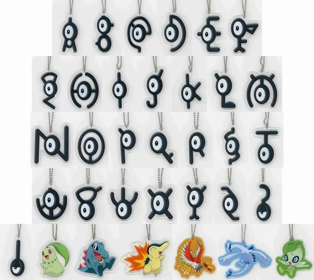 キーホルダー 全34種セット アクリルキーチェーンVol.2～ジョウト地方