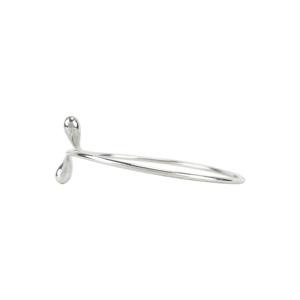Tiffany & Co.のエルサ・ペレッティ ダブルティアドロップ バングル ティファニー □美品□ エルサペレッティ ダブルティアドロップ