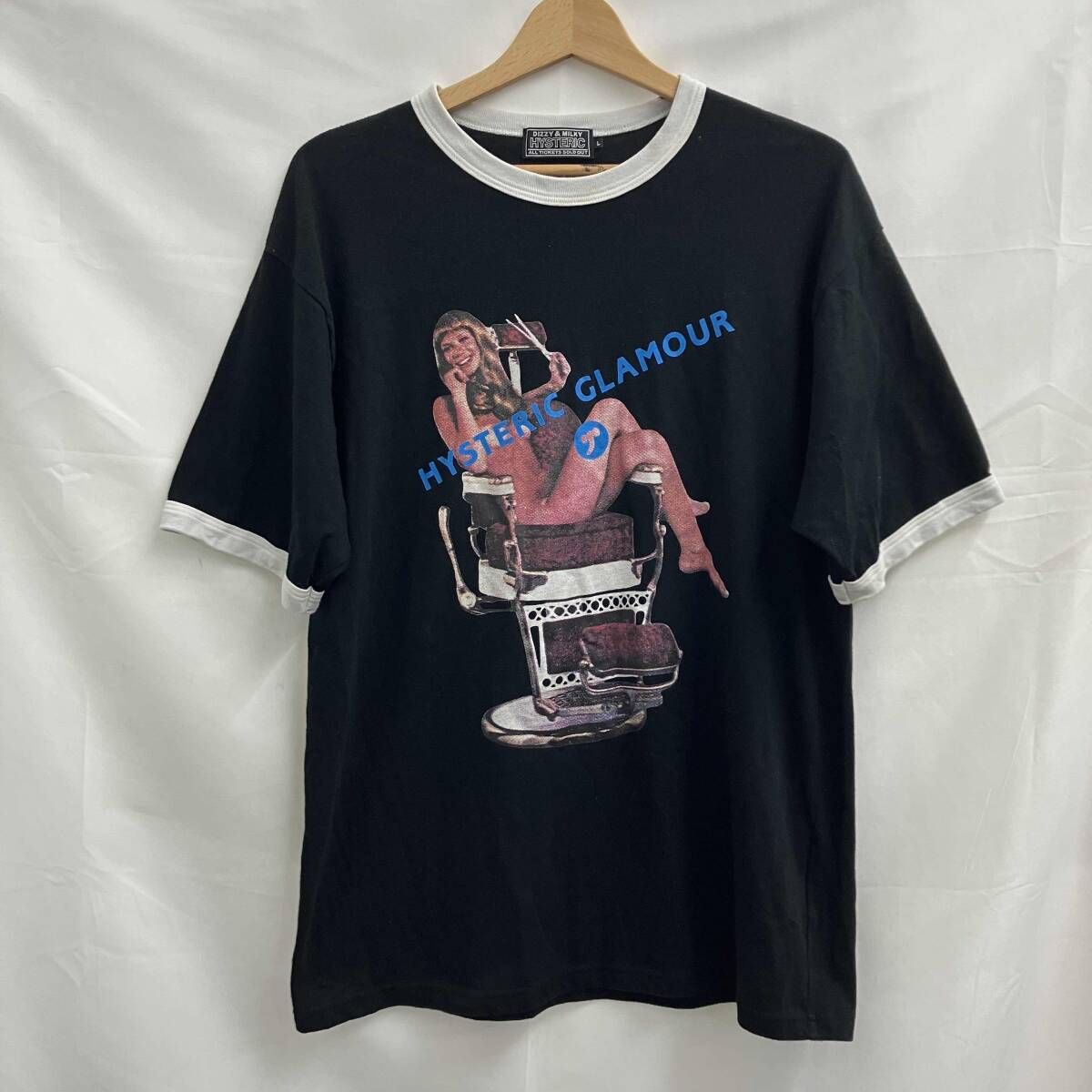 HYSTERIC GLAMOUR / ヒステリックグラマー / 半袖Tシャツ / ブラック 