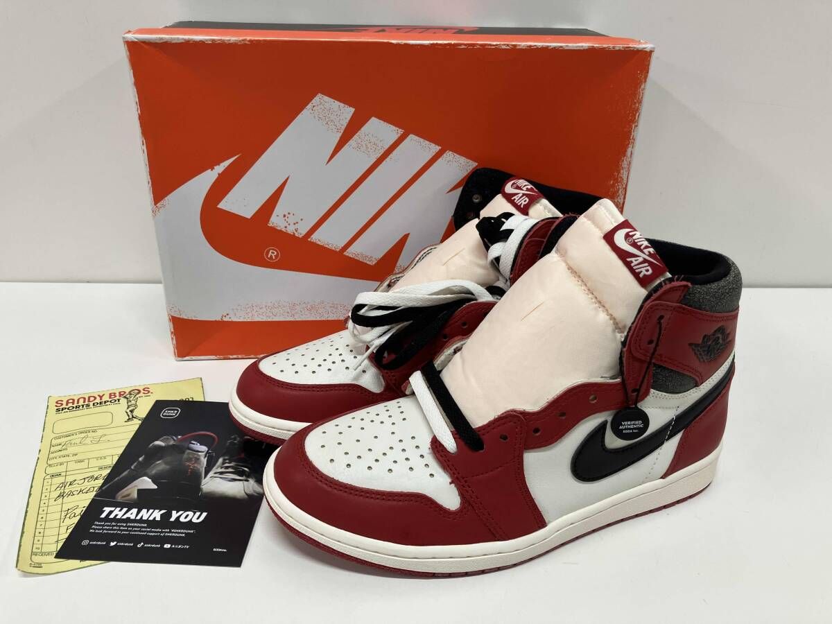 NIKE ナイキ スニーカー DZ5485-612 Air Jordan 1 High OG Lost Found 
