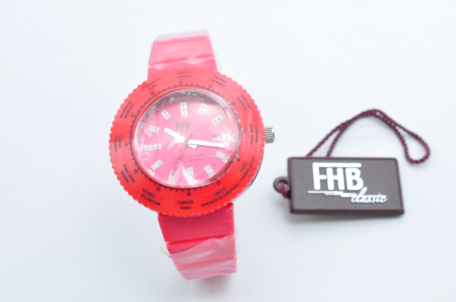未使用 FHB エフエイチビー Felix Huber Basel F-504 Quartz クォーツ