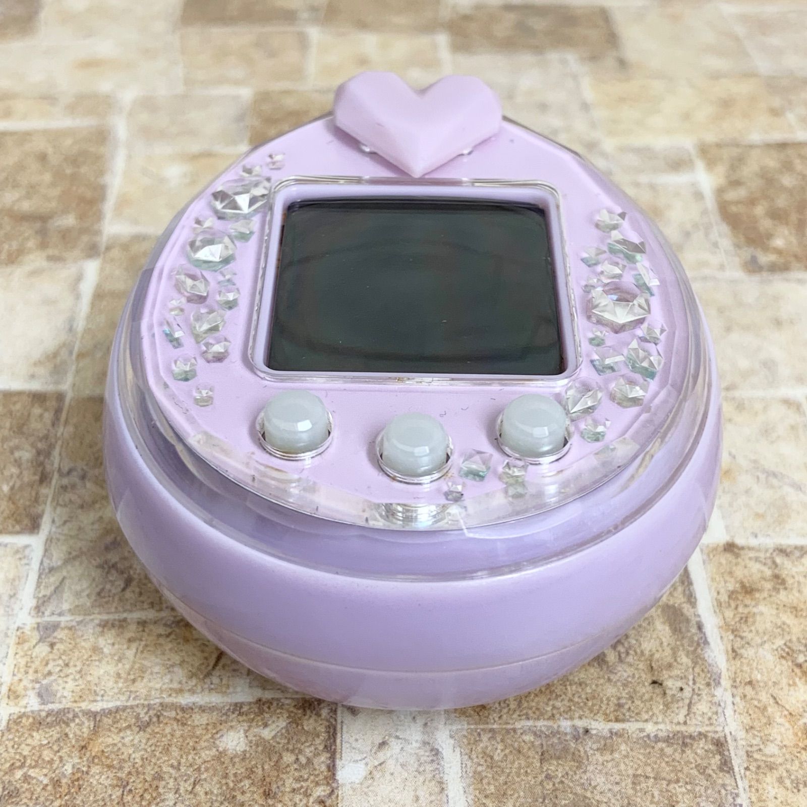 動作確認済】たまごっちピース Tamagotchi P's パープル 紫 本体 平成