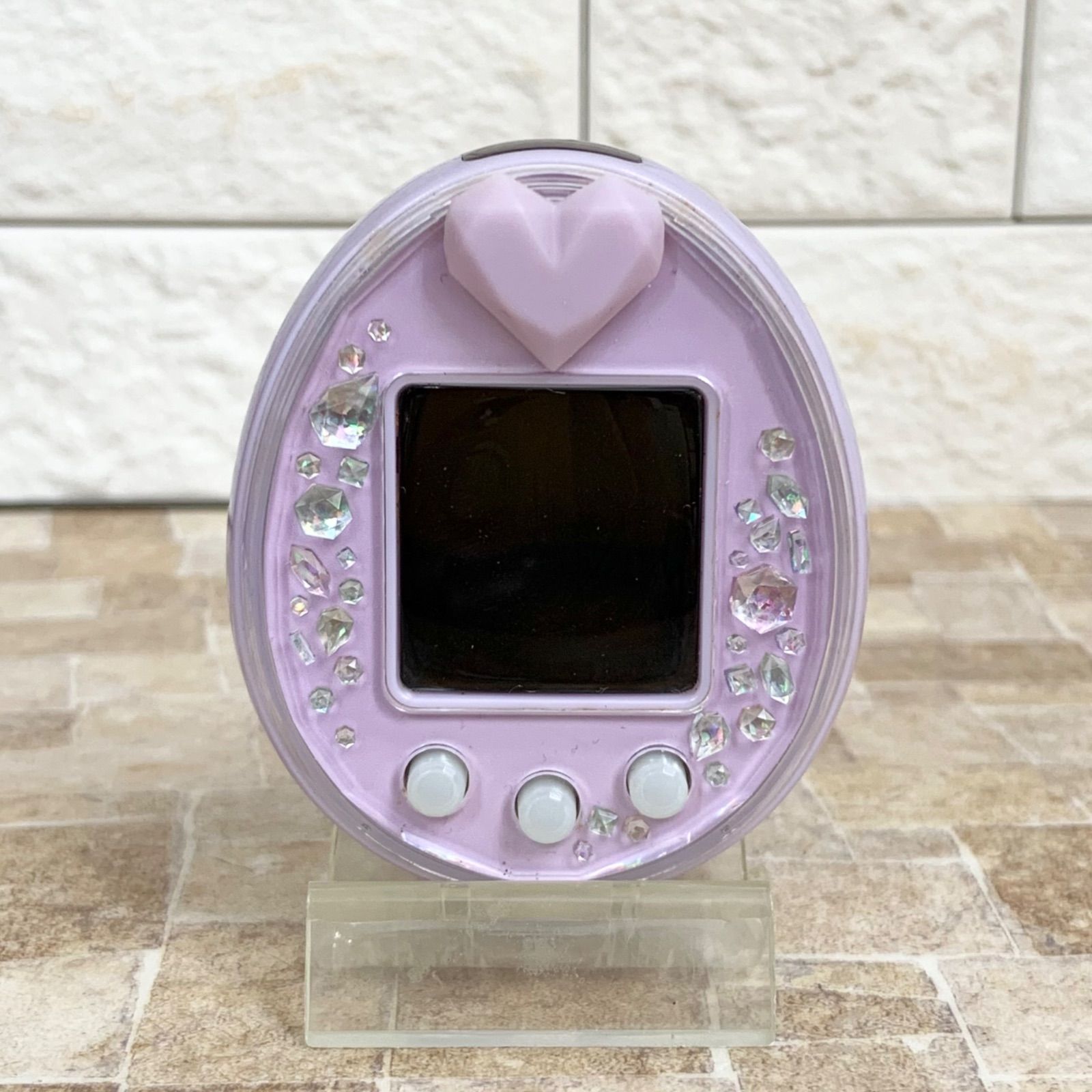 動作確認済】たまごっちピース Tamagotchi P's パープル 紫 本体 平成