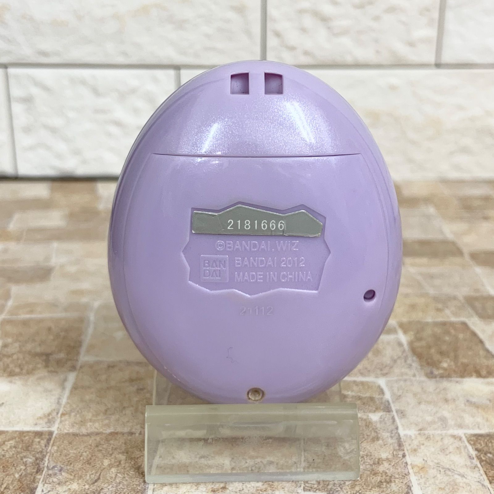 動作確認済】たまごっちピース Tamagotchi P's パープル 紫 本体 平成