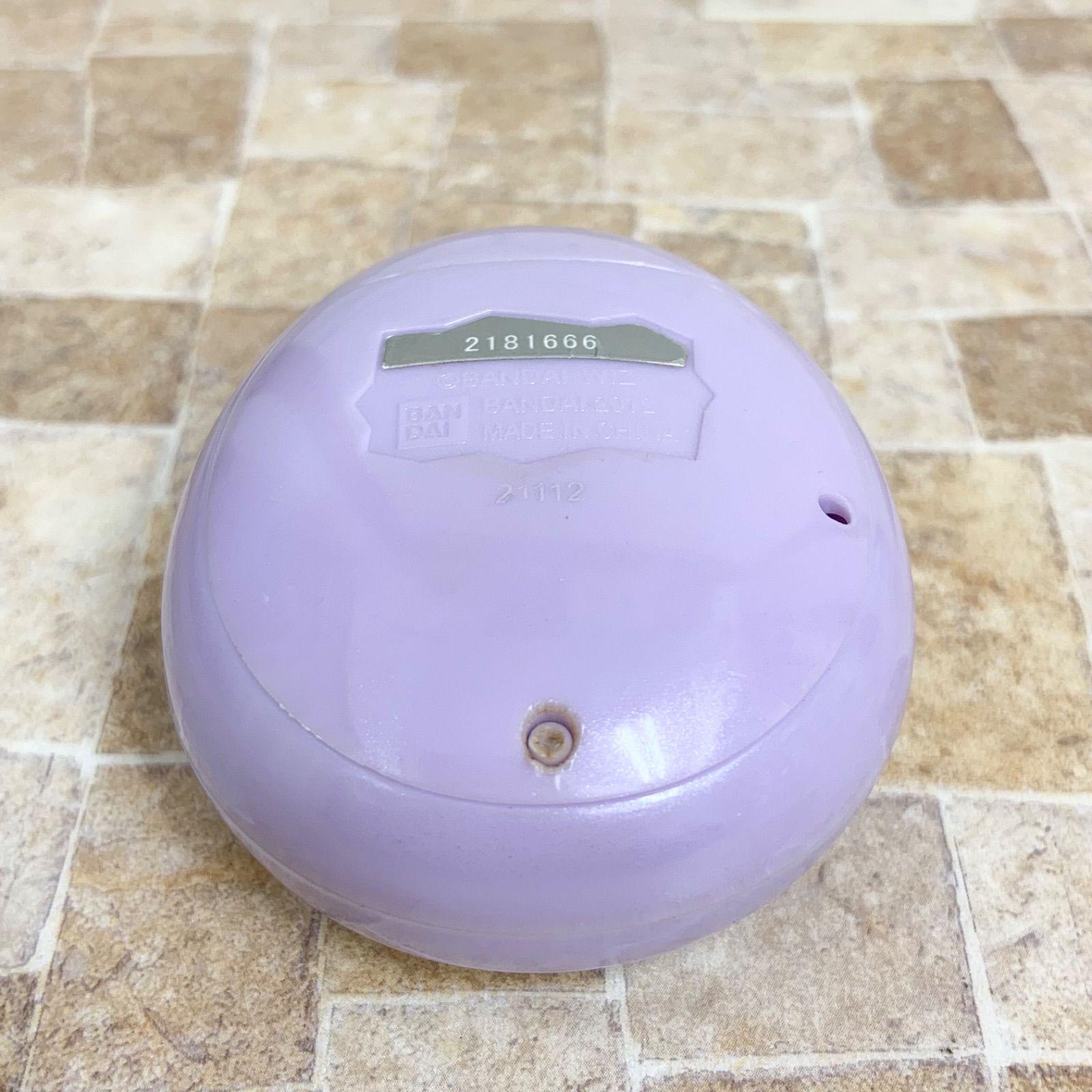 動作確認済】たまごっちピース Tamagotchi P's パープル 紫 本体 平成