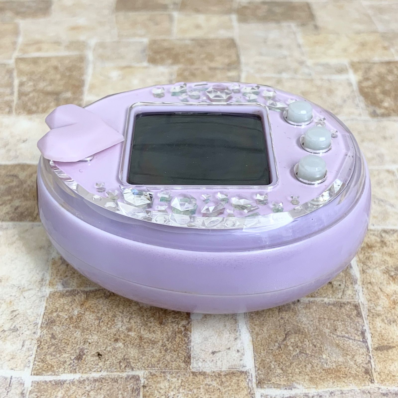 動作確認済】たまごっちピース Tamagotchi P's パープル 紫 本体 平成