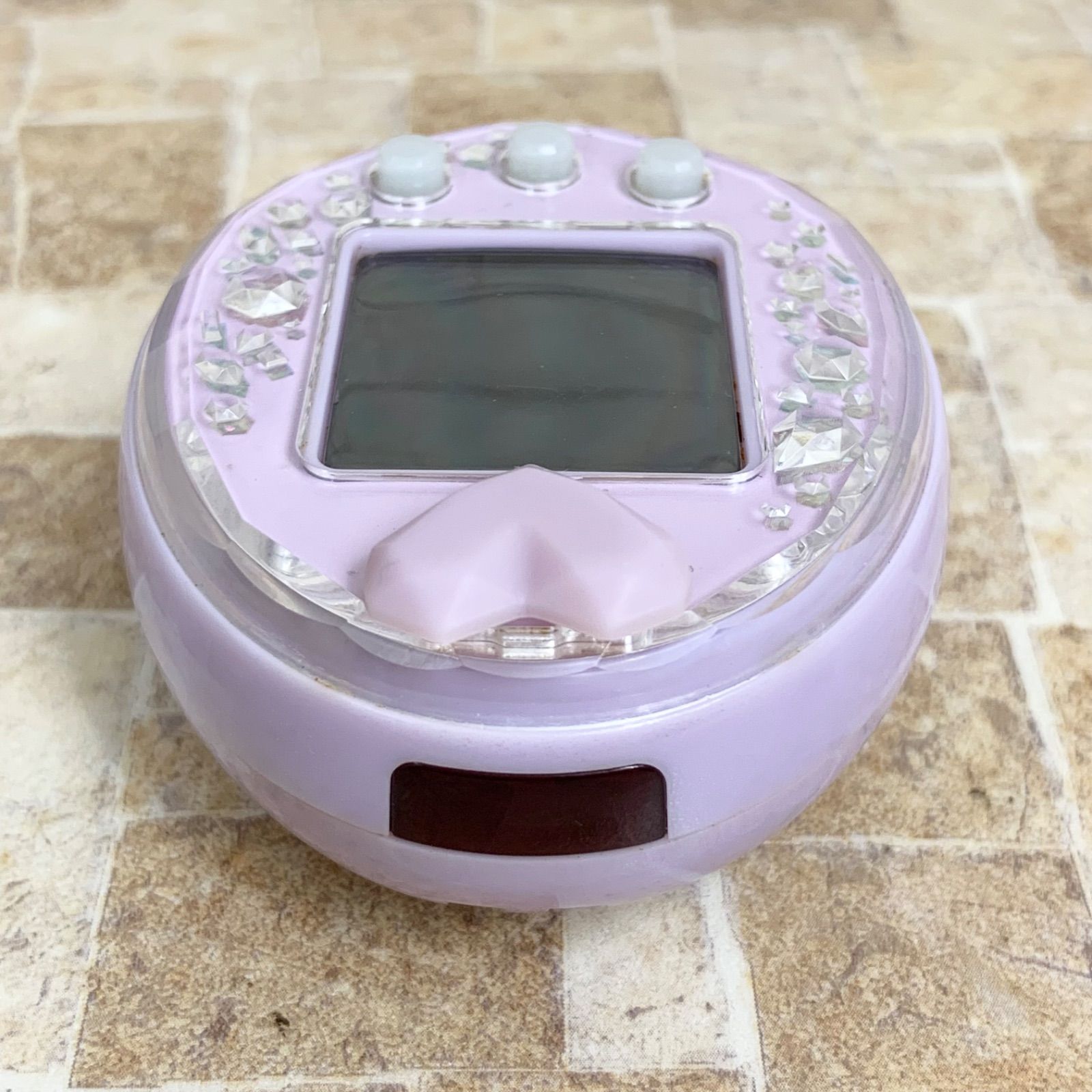 動作確認済】たまごっちピース Tamagotchi P's パープル 紫 本体 平成