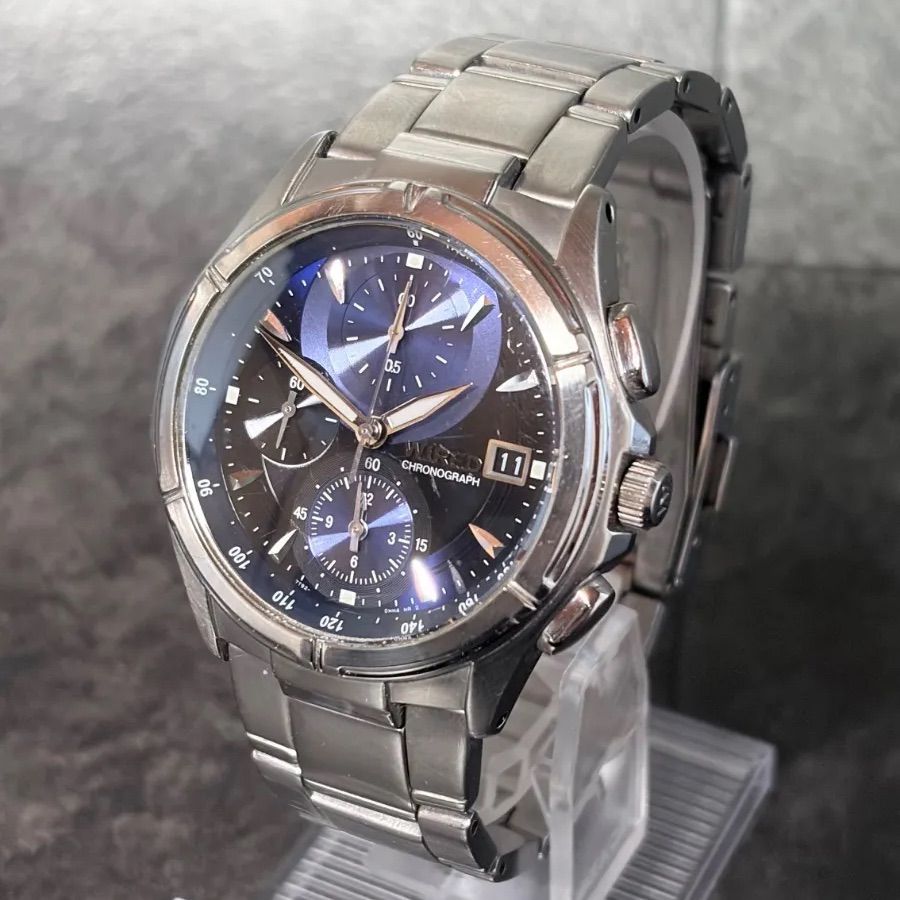 稼動品 セイコー ワイアード 腕時計 クロノグラフ SEIKO WIRED 7T92 