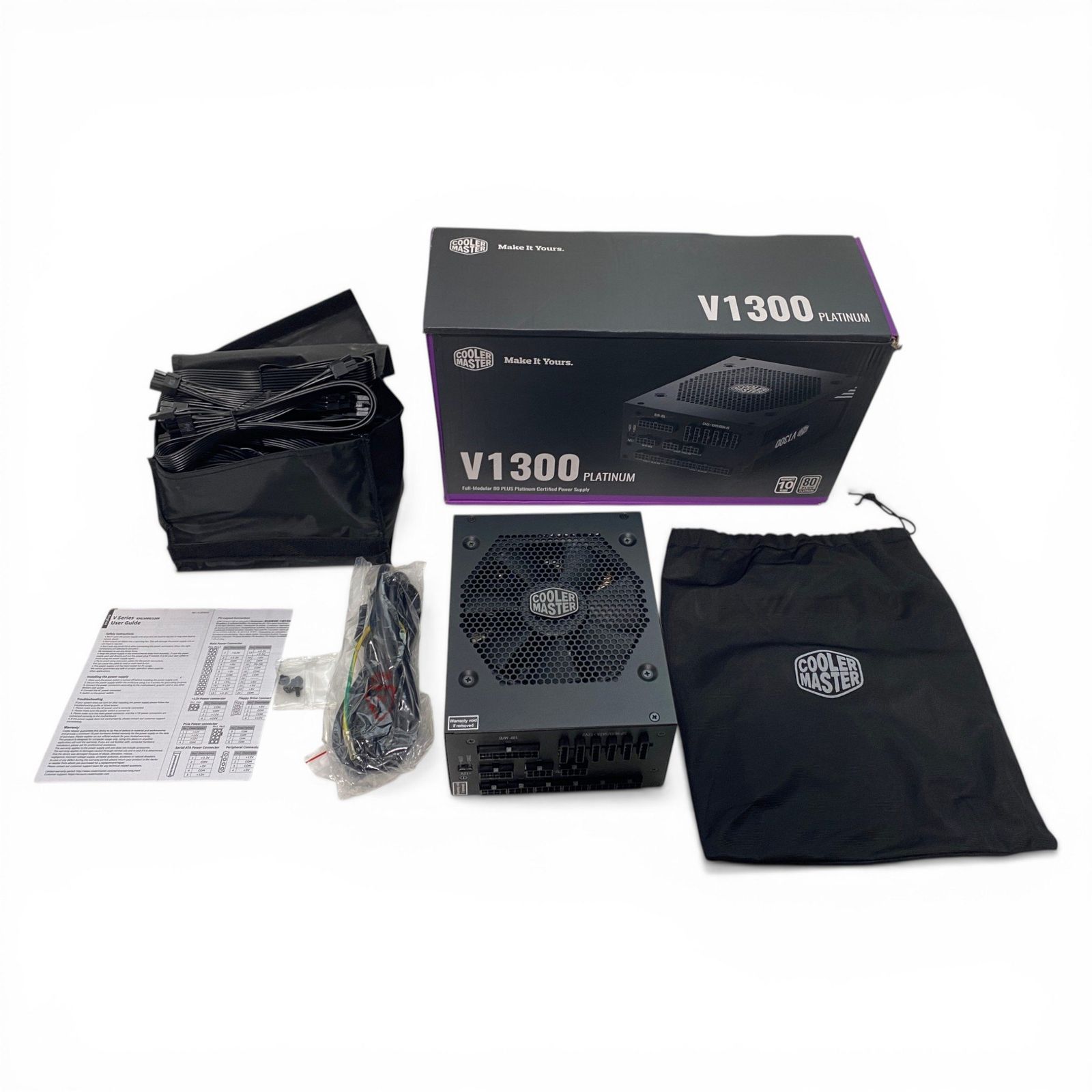 クーラーマスター V1300 Platinum 1300W PC電源 - メルカリ