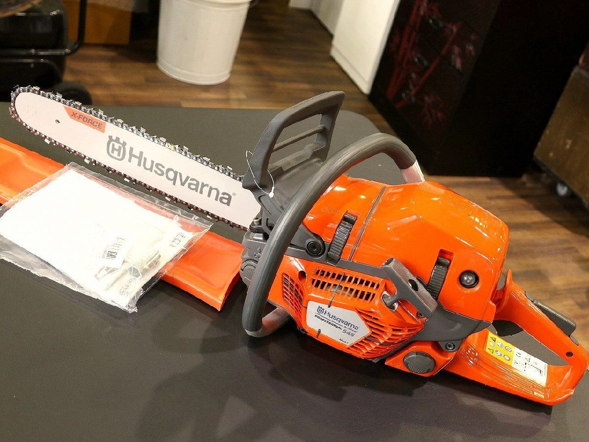質Banana】未使用展示品 Husqvarna/ハスクバーナ チェンソー 545 Mark2 