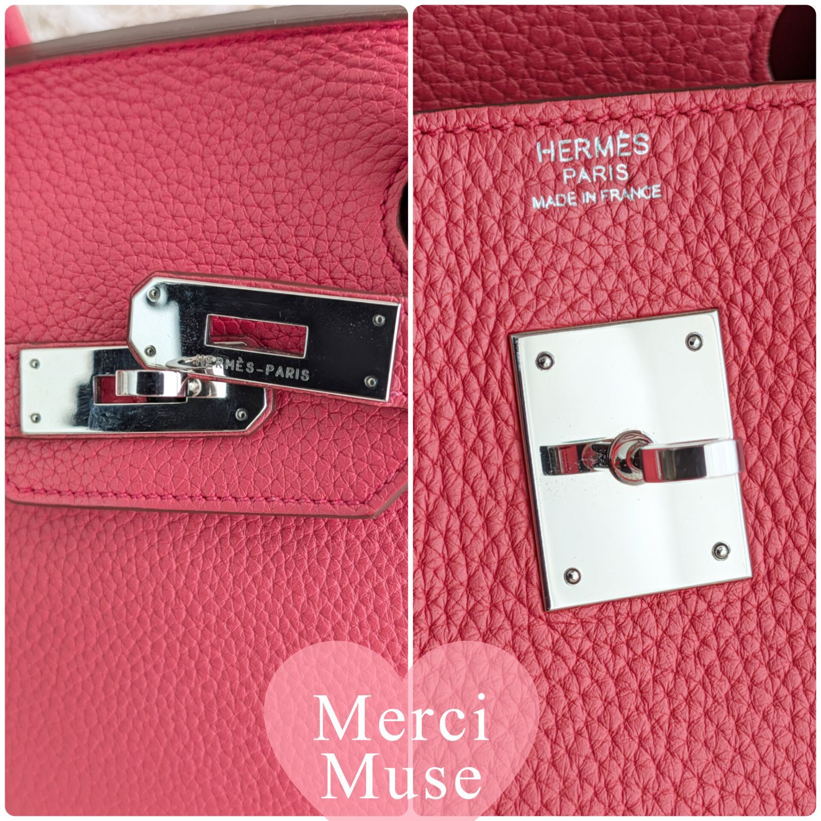 ❤お得なお品❤バーキン30 ブーゲンビリアxシルバー金具 エルメス 