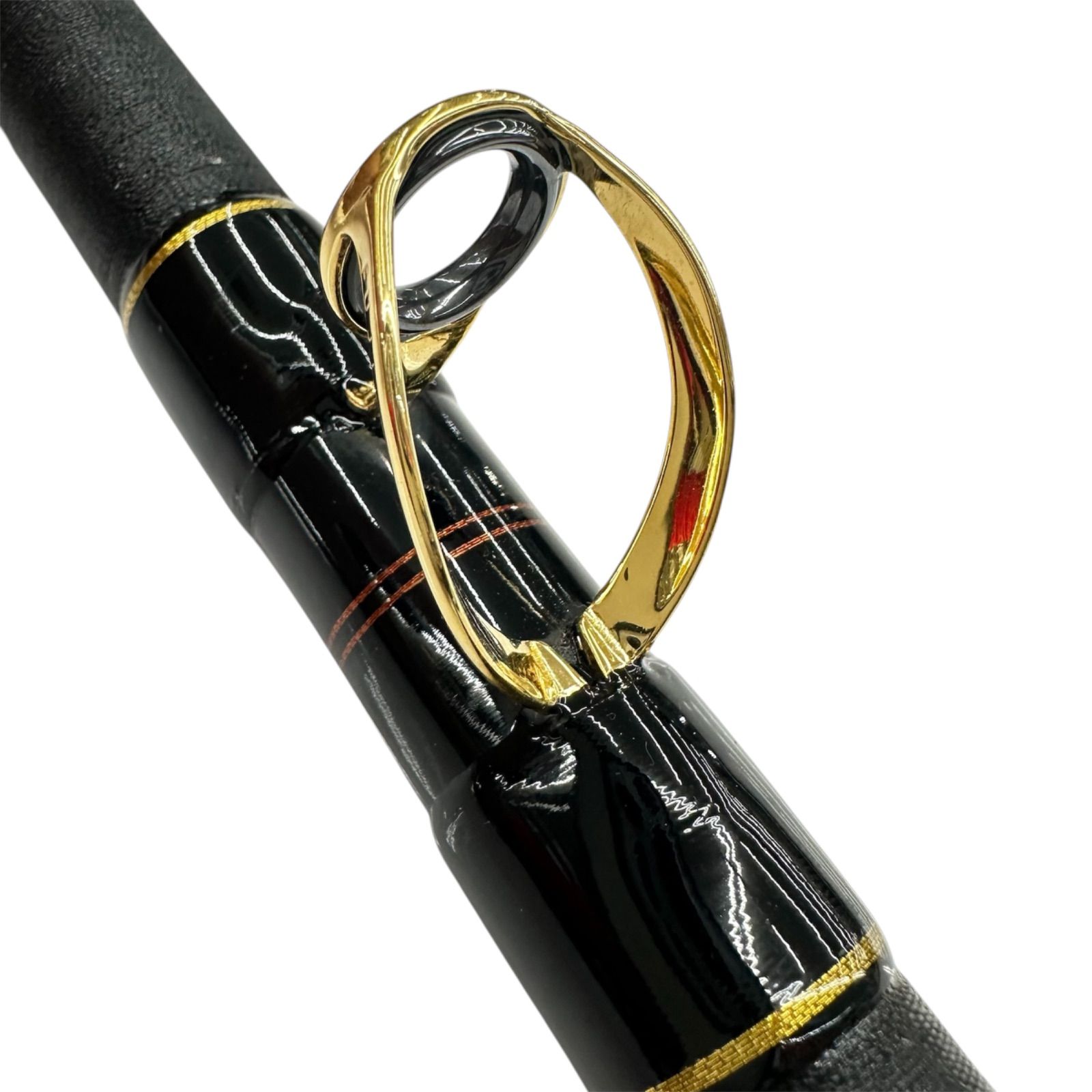2)【中古品】がまかつ がまくえ グレートインパルス 60-480 クエ竿 ③