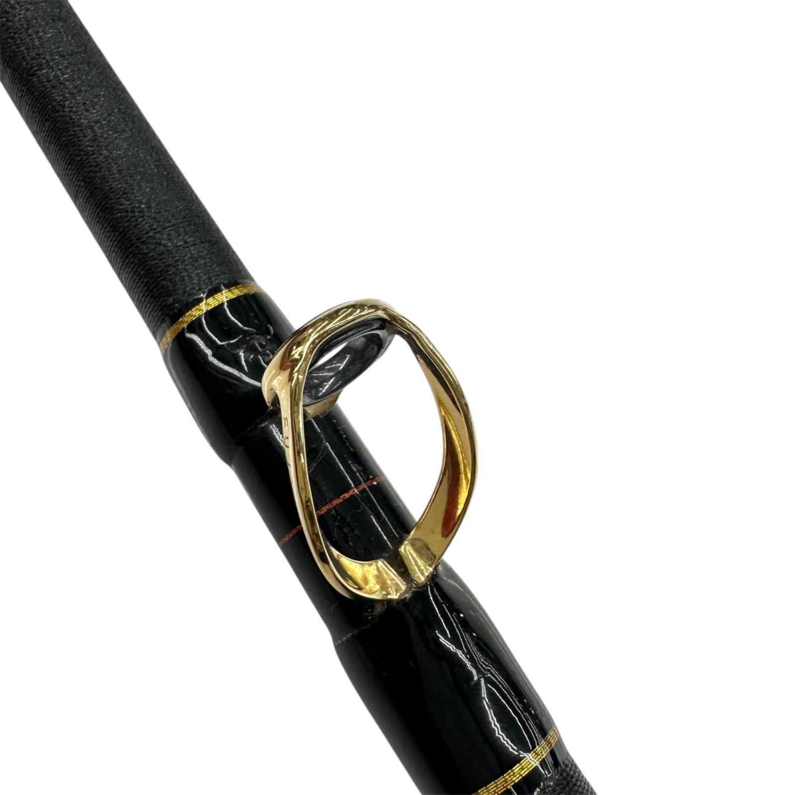 2)【中古品】がまかつ がまくえ グレートインパルス 60-480 クエ竿 ③