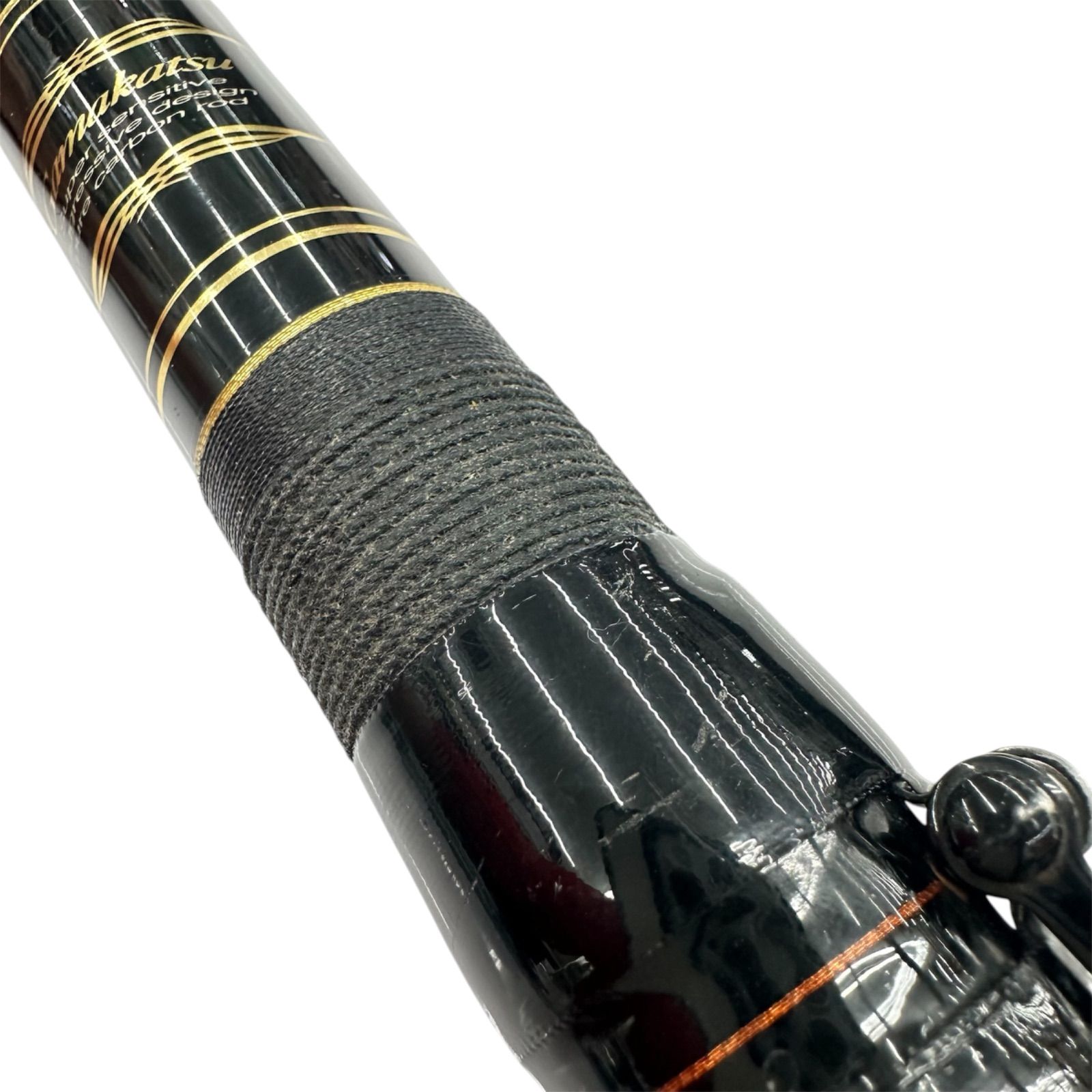2)【中古品】がまかつ がまくえ グレートインパルス 60-480 クエ竿 ③
