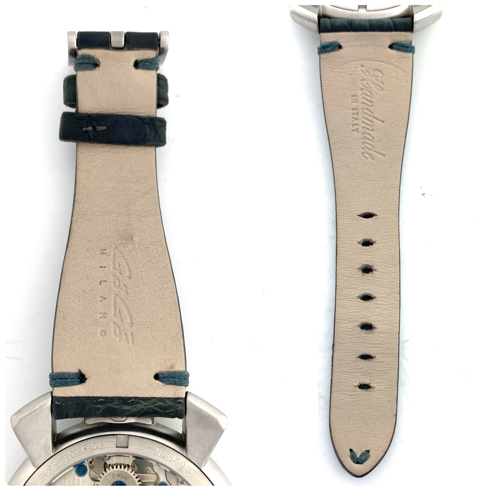 腕時計 メンズ ガガミラノ GaGa MILANO マヌアーレ48 5310.02 手巻き 