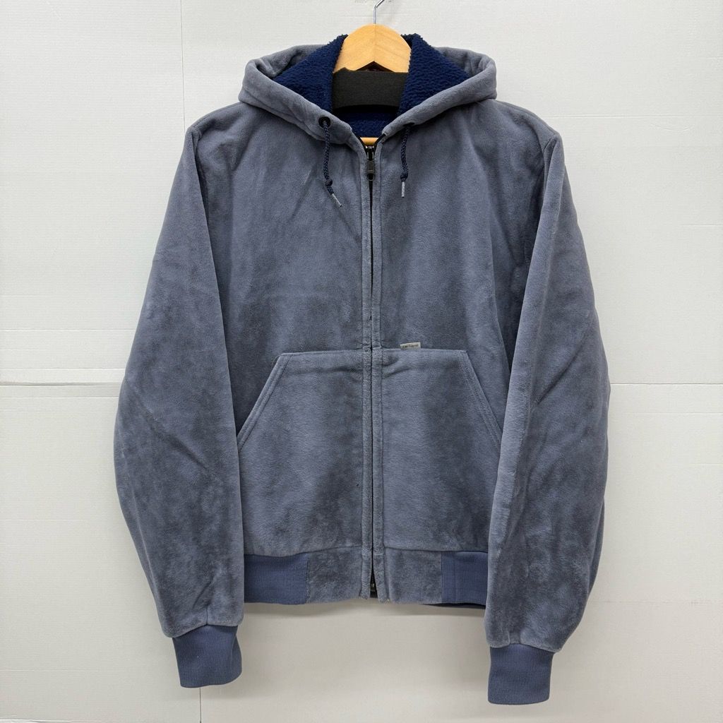 80s Carhartt Velour Zip Up Hoodie USA製 サイズS～M程度 タグ欠損 