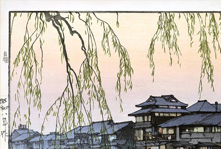 メルカリ祭値下げ　日本画　風景画　作者不明 メルカリ