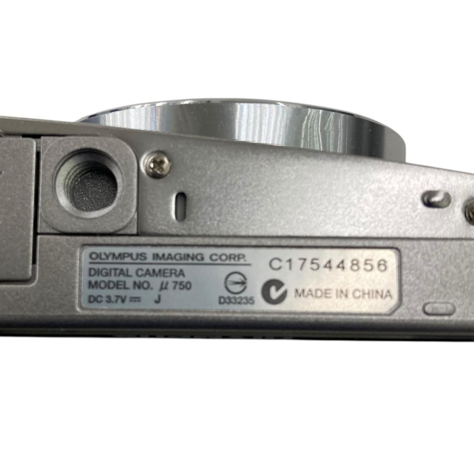 186001 訳アリ品 OLYMPUS オリンパス コンパクトデジタルカメラ μ750 