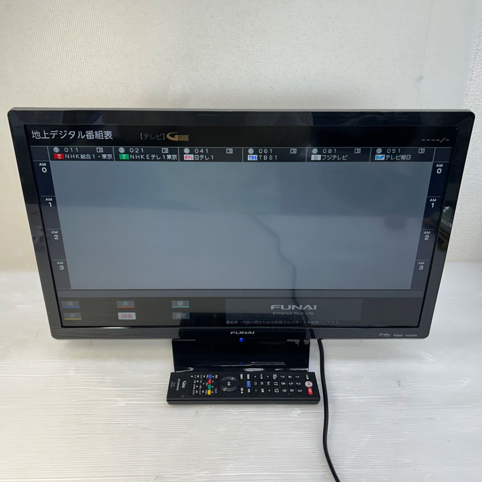 ☆液晶テレビ ☆FUNAI 24V型 FL-24H1010 2021年製 リモコン付 - メルカリ