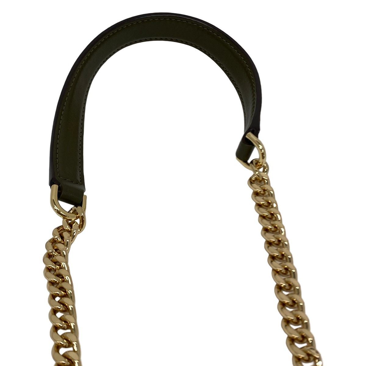 MICHAEL KORS(マイケルコース) ショルダーバッグ - 30S9GWHL3Y カーキ×ピンク×マルチ スタッズ/チェーンショルダー レザー MICHAEL KORS(マイケルコース) ショルダーバッグ - 30S9GWHL3Y カーキ