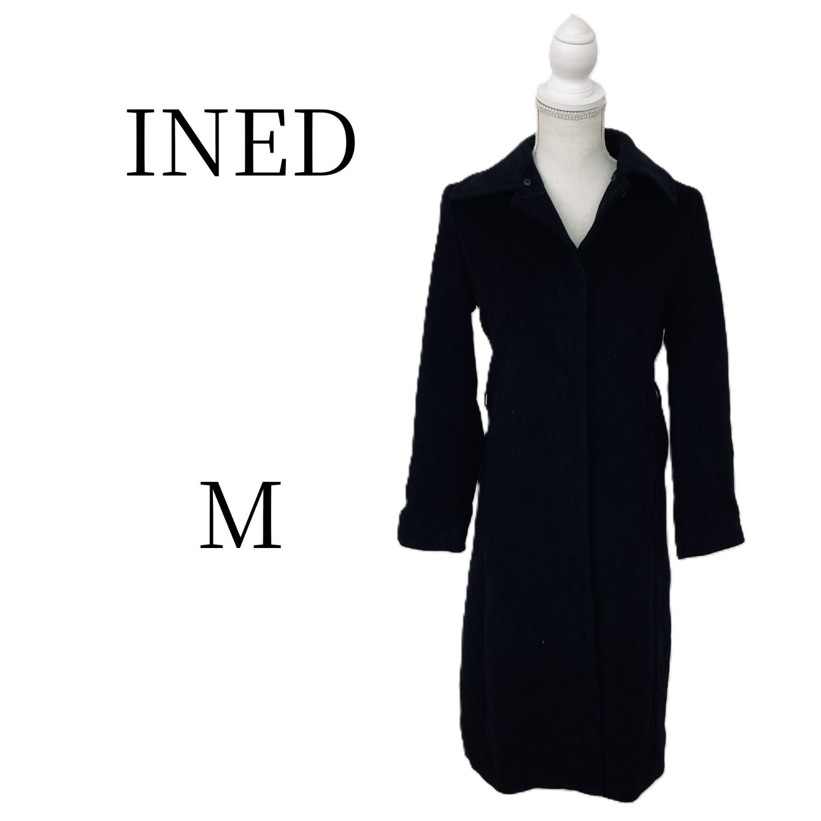冬物 新入荷】‡INED/イネド‡ウールコート/アウター/ショート丈 