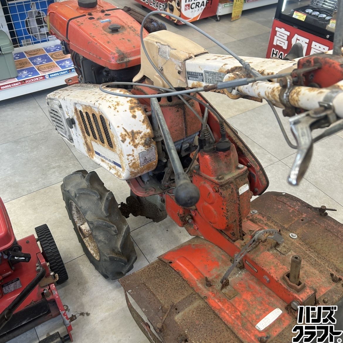 ◇【引取限定】シバウラ KM700 耕運機【福岡インター店】【近隣配送 